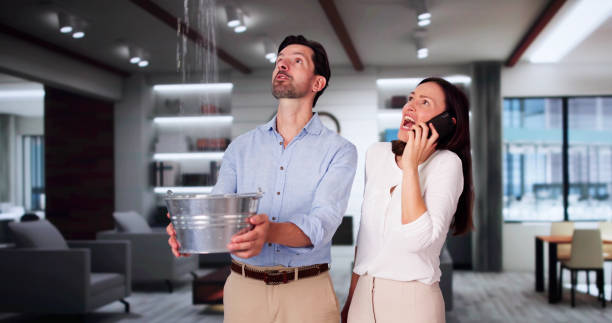 Water damage restoration process in Anoka, MN